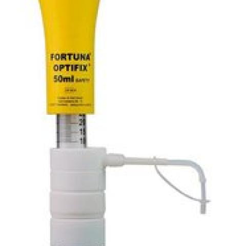 FORTUNA® OPTIFIX® SAFETY dispenser, PTFE coated, 10 - 50 ml, 1 unit(s)