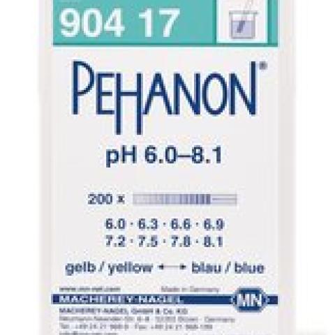 Indicator papers PEHANON®, with imprinted pH-scale, pH 6.0-8.1, 200 unit(s)