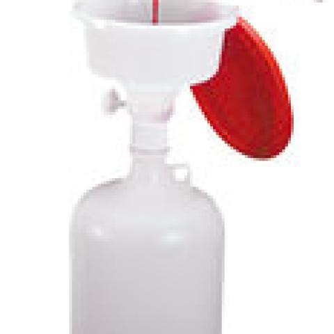 Safety waste disposal system, HDPE, Ø funnel at top 140 mm, 4 l, 1 unit(s)
