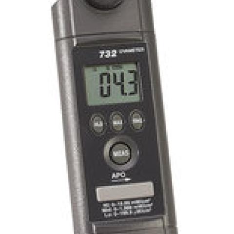UVA-meter, with 3 measuring ranges, 1 unit(s)