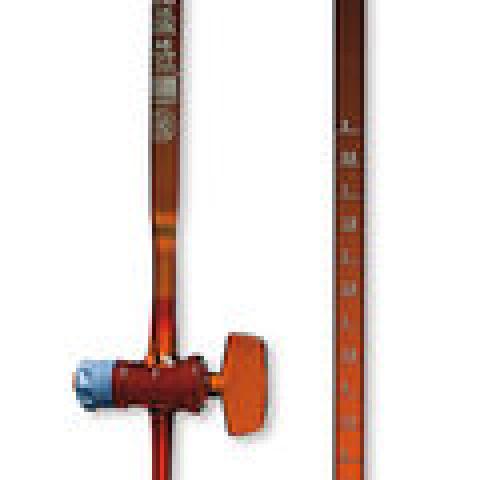 Burette class AS With a straight glass stopcock, 10 ml