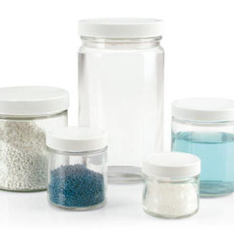 Wide-neck jars, 1000 ml, soda-lime-glass, 12 unit(s)