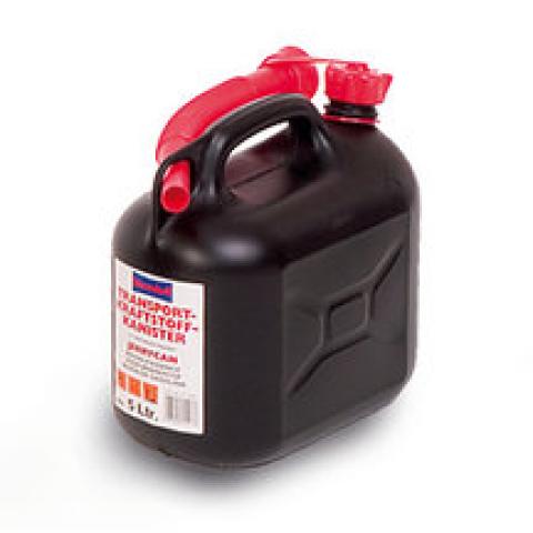 Fuel can, HDPE, 5 l, with UN approval, 1 unit(s)