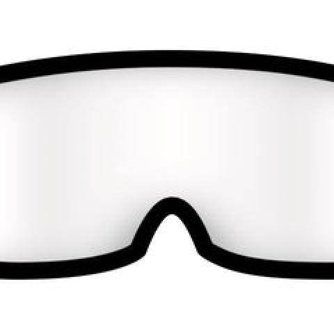 Replacement lens for wide-, vision safety goggles 611 Firefighters, 1 unit(s)