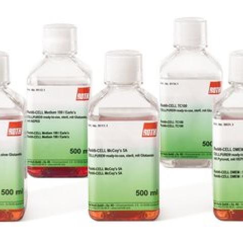 ROTI®CELL Leibovitz´s L15, sterile, w/o glutamine, with galactose, 500 ml