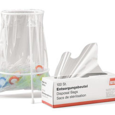 Sekuroka®-disposal bags, PP, 200x300 mm, thickn. 40 µm, dispenser box