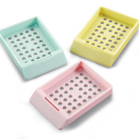 Embedding cassettes, without lid, special polymer, pink, 500 unit(s)