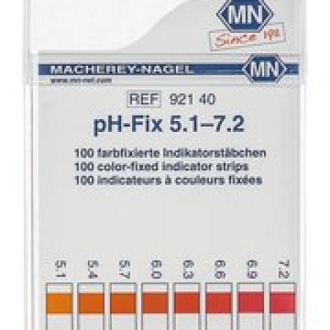 Universal indicator sticks pH-Fix, in square plastic box, pH 5.1-7.2