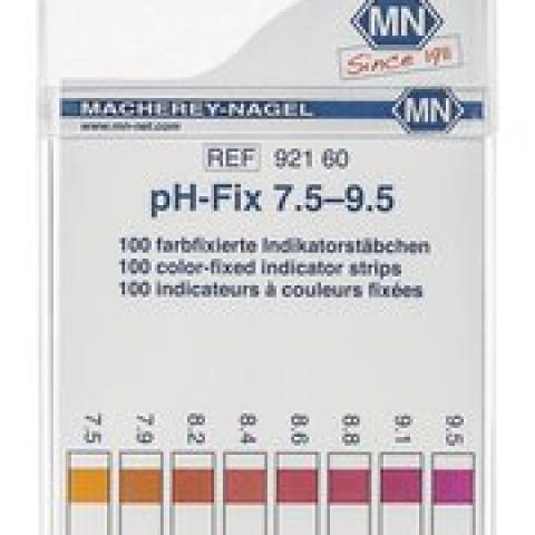 Universal indicator sticks pH-Fix, in square plastic box, pH 7.5-9.5