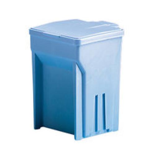 ROTILABO® staining box, acetal polymer, polymer, blue, L 64xW 76xH 92 mm, 80 ml