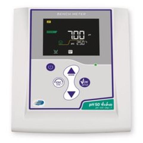 pH 50 VioLab benchtop pH meter set, incl. pH combination electrode 201T,
