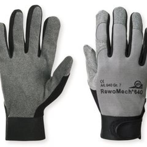 Working gloves RewoMech® 640, size 8, synthetic leather, 2 pair