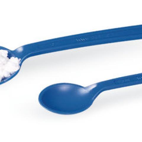 SteriPlast®, single-use food spoons, blue, sterile, 2.5 ml, L 127 mm