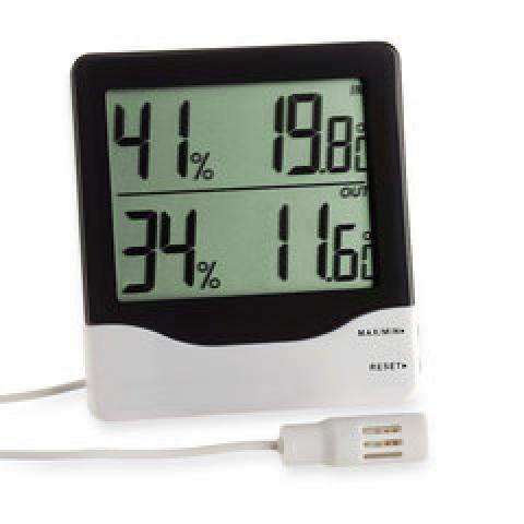 Indoor-/outdoor thermohygrometer, 10 - 99 % RH, -10 - +60 °C, 1 unit(s)
