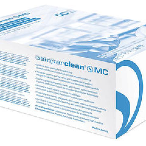 Semperclean MC latex gloves, hand-specific, powderfree, size M, 50 pair