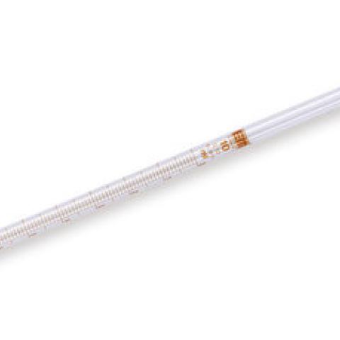 Graduated pipettes,wide open., AR-GLAS®, brown graduated, L360 mm, volume 10 ml