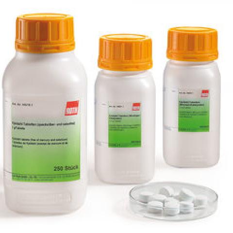 Kjeldahl tablets antifoam, Tablet 1 g, 250 unit(s), plastic