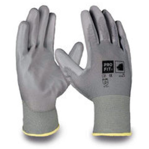 Pro-Fit S541 multipurpose gloves, grey/grey, size 7, polyamide, 12 pair