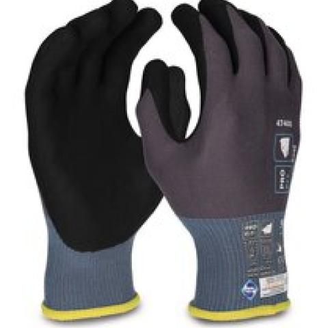 Maxim cool multipurpose gloves, grey/black, size 11,, 2 pair