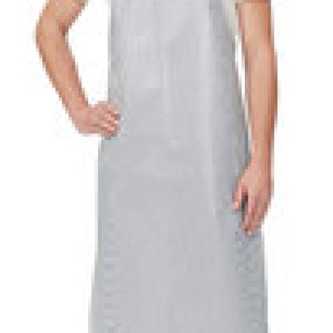 Hygiene work apron, dark blue/white striped, 1 unit(s)