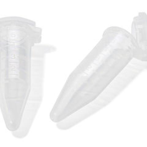 Safety reaction tubes 5 ml, sterile, made of PP,pack. individually,colourless