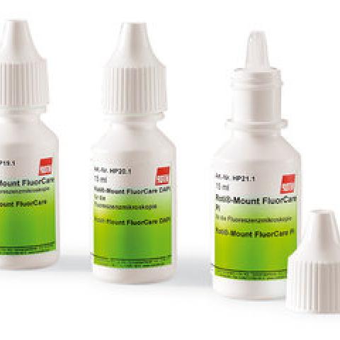 ROTI®Mount FluorCare, for fluorescence microscopy, 15 ml, dropp. bottle
