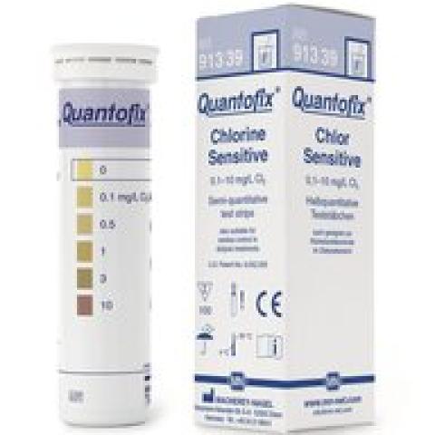 Quantofix® test strips, chlorine Sensitive, L 95 x W 6 mm, 100 unit(s)