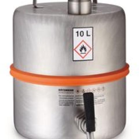 Safety barrel, with tap, 10 l, 1 unit(s)
