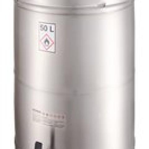 Safety barrel, with tap, 50 l, 1 unit(s)