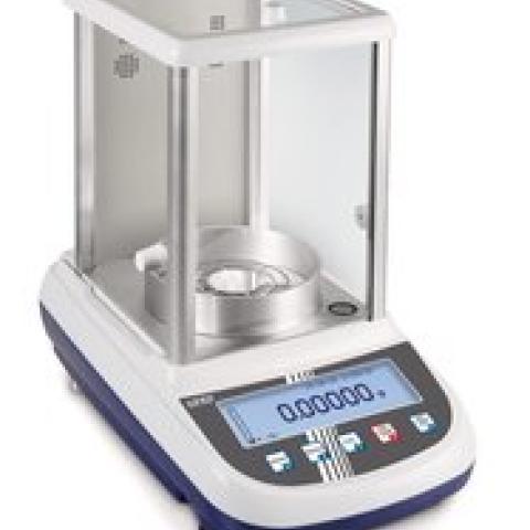 Semi-micro balances ALJ 200-5DA, comfort, max. 80/200 g, d=0,01/0,1 mg