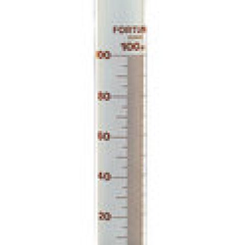 Piston sampler, w. capillary attachment, 100 ml, neutral glass, 1 unit(s)