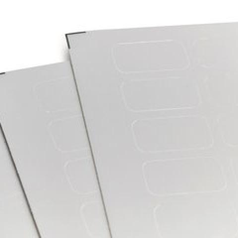 Cryo-ClearTM - labels for laser printers, vinyl, transparent, length 33 mm
