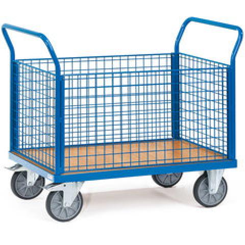 Cage transport trolleys, Platform size 1000 x 700 mm, 1 unit(s)