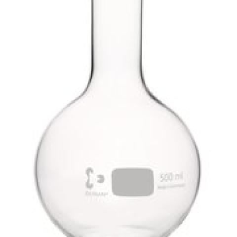 Flat-bottom flasks, DURAN®, narrow neck, 500 ml, 10 unit(s)