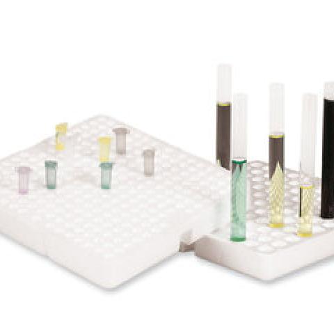 Rotilabo®-test tube trays, PS, stackable, 119 holes, Ø 14.5 mm, 5 unit(s)