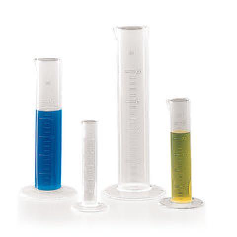 ROTILABO®-short measuring cylinder, PP, subdivision 10.0 ml, 500 ml, 1 unit(s)