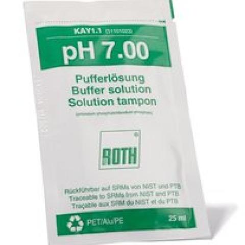 Rotilabo® pH buffer solutions, pH 7,0, in bags, 20 unit(s)