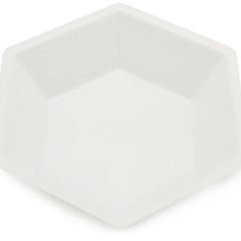Rotilabo®-hexagonal weighing pans, PS, antistatic, 350 ml, 500 unit(s)