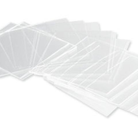 Cover slips, thick. 1.5, L 18 x W 18 mm, borosilicate glass, 0,16-0,19 mm