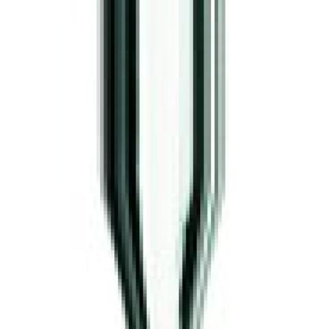Micro-inserts, borosilic. glass, 0.1 ml, conical 15 mm tip, L 31 x Ø 5 mm, ND8