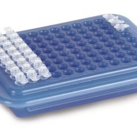 PCR-Kühlboxen,, dunkelblau nach hellblau, 96 Stellpl., 2 unit(s)