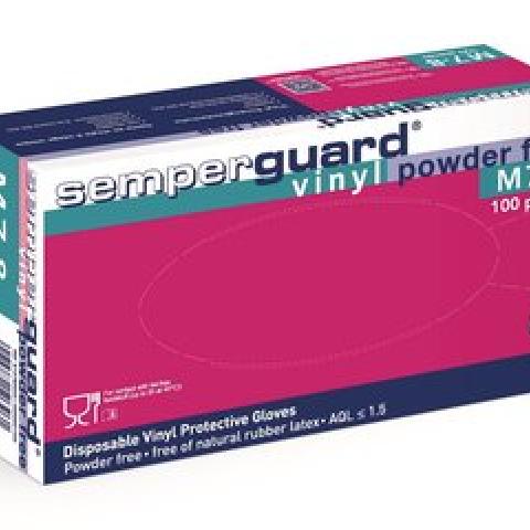 Disposable gloves Semperguard® Vinyl, powder free, size L, 8-9, 100 unit(s)