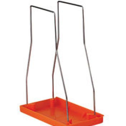 Disposal bag stand, S, PP/stainless steel, 18.5 x 35.6 x 47 cm, 1 unit(s)