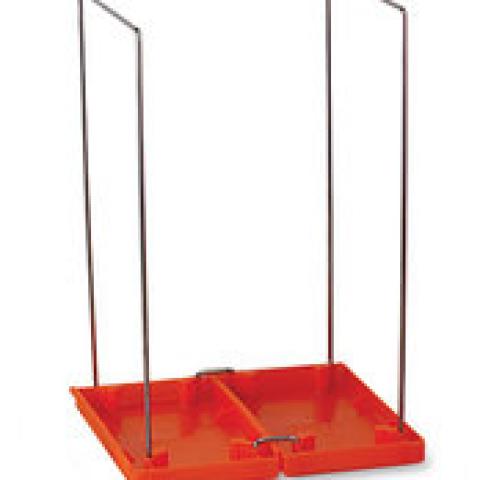 Disposal bag stand, M, PP/stainless steel, 35.6 x 35.6 x 54.6cm, 1 unit(s)