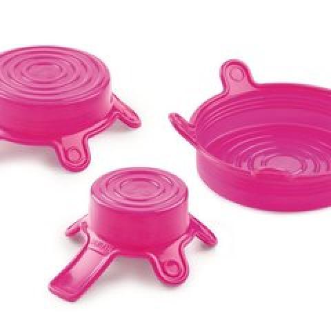 DURAN® silicone lid set, S/M/L, , Pink, 1 set