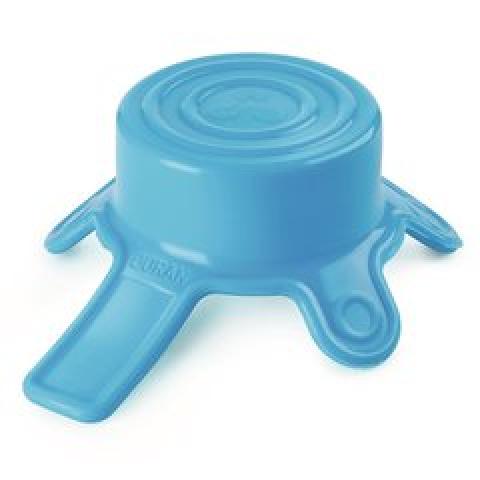 DURAN® silicone cover, Cyan, S, Ø 43-61 mm, 1 unit(s)
