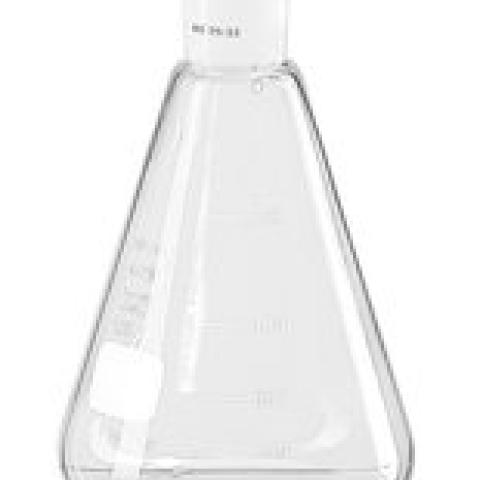 Erlenmeyer flasks, DURAN®, 25 ml, joint 19/26, DIN 12387, Ø 42 mm, H 70 mm