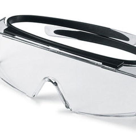 Protect. goggles f. spect. wearers super, OTG, black