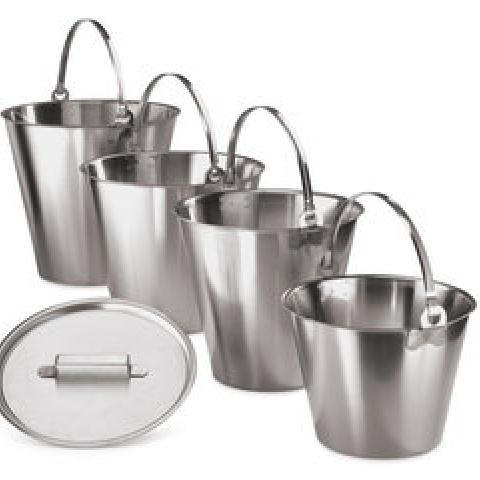 Stainless steel bucket, Remanit 4301, 10 l, 1 unit(s)