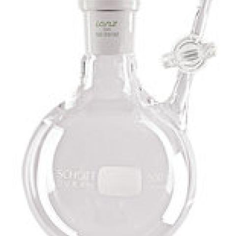 Nitrogen round-bottom flask, DURAN®, NS 29/32, H 192mm, borehole 2.5mm,1000ml